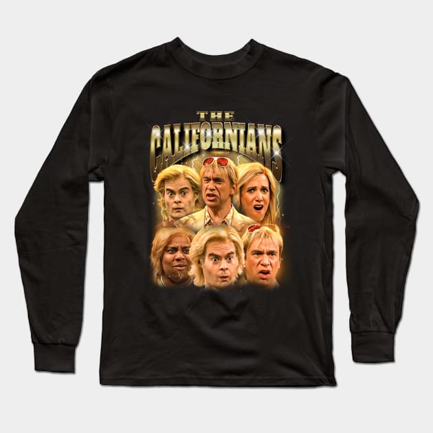 The Californians - 90's bootleg design Long Sleeve T-Shirt by BodinStreet